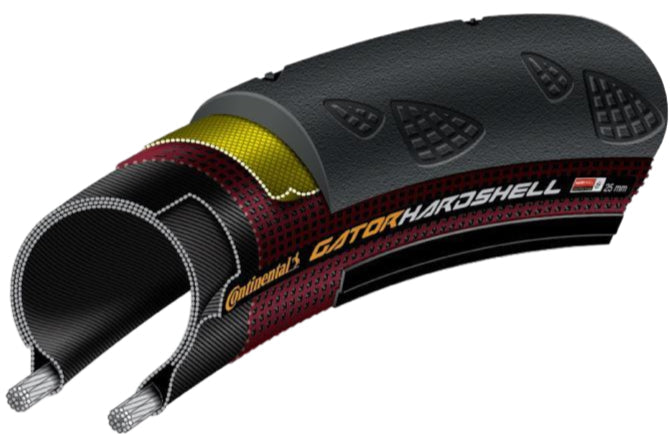 Continental Gator Hardshell 700x23C Wire Bead Road Tyre