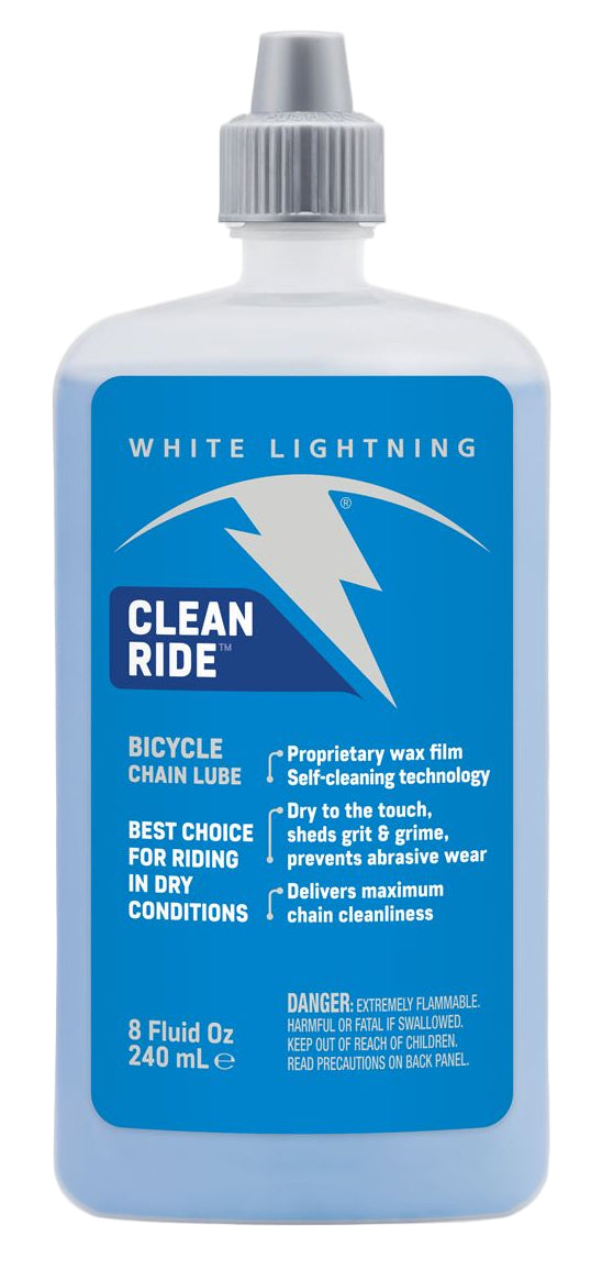 White Lightning Clean Ride Wax Lubricant 8 oz