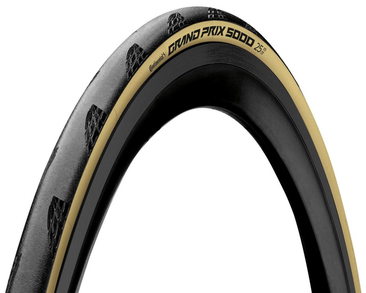 Continental Grand Prix 5000 Cream Folding 700c Road Tyre