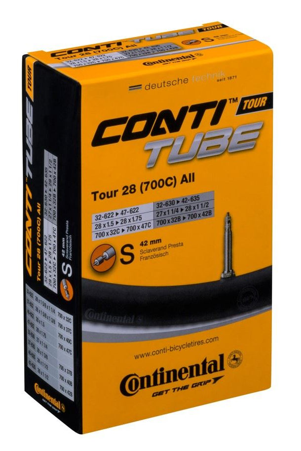 Continental Tour 28 All S42 700x32-47C Bike Tube