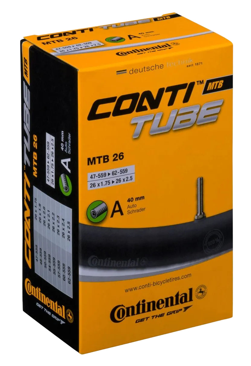 Continental MTB 26" A40 26 x 1.75-2.5 Bike Tyre Tube