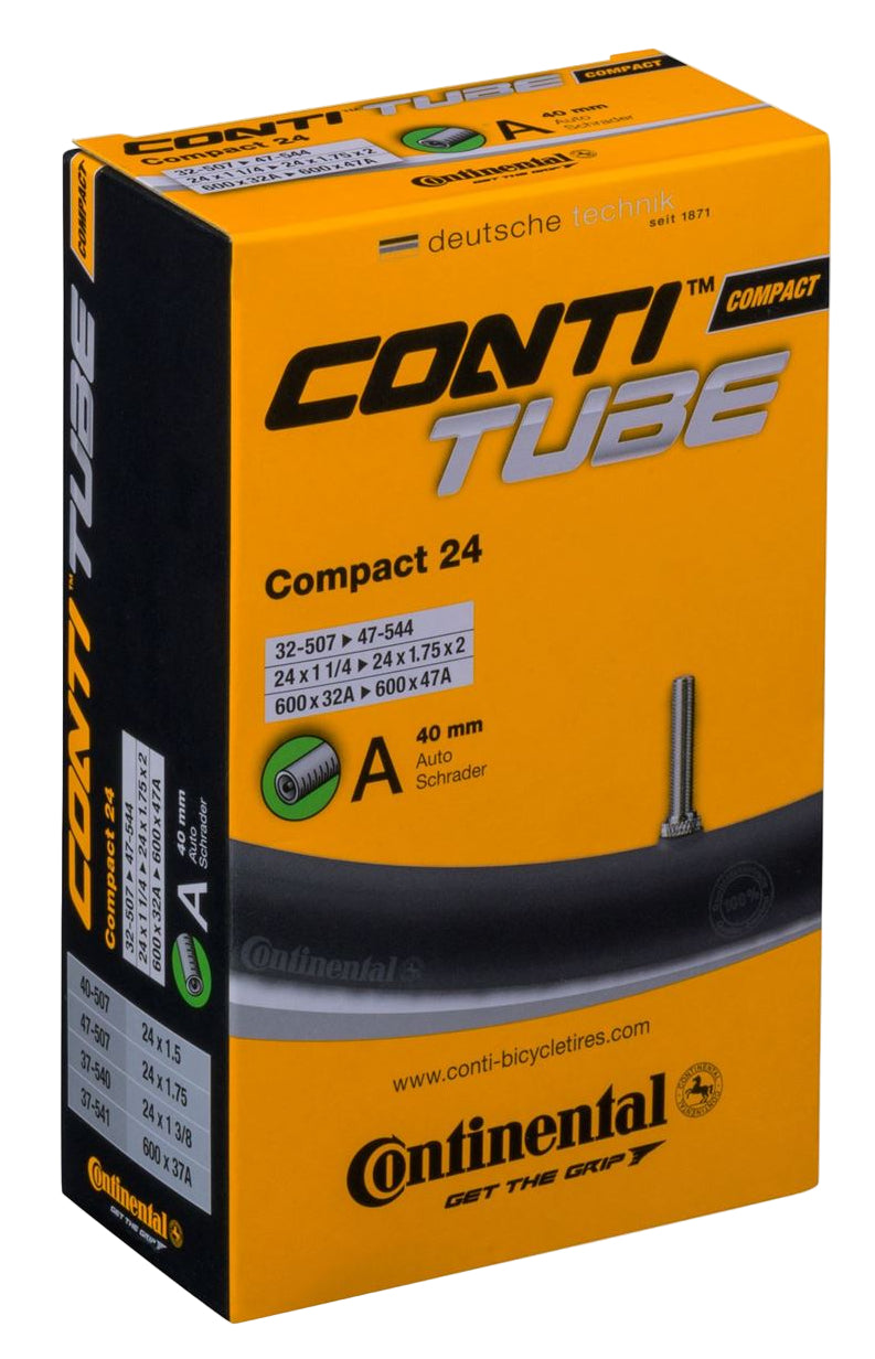 Continental Compact 24" A40 24 x 1.25-1.75 Bike Tube