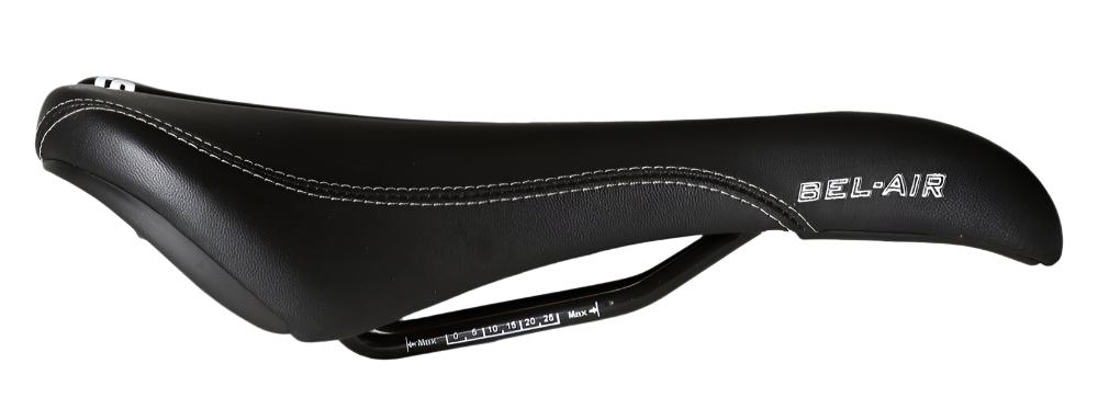 SDG Bel Air RL Steel Sport Saddle Black
