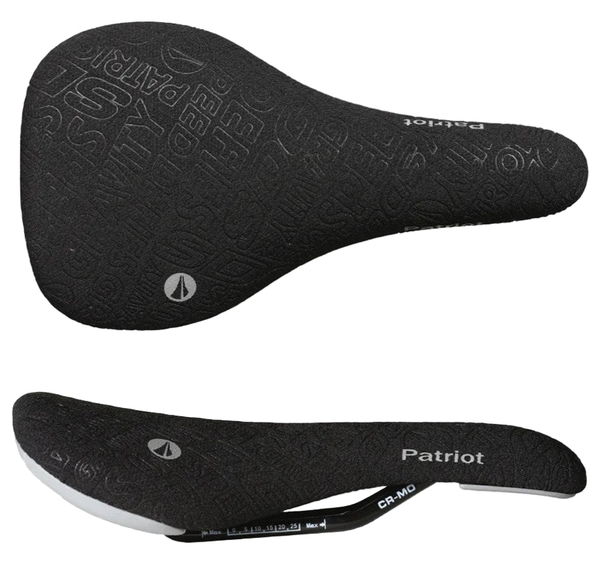 SDG Patriot Cr-Mo Saddle Black
