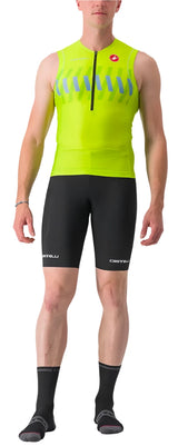 CASTELLI RIDE-RUN SHORT BLACK FRONT
