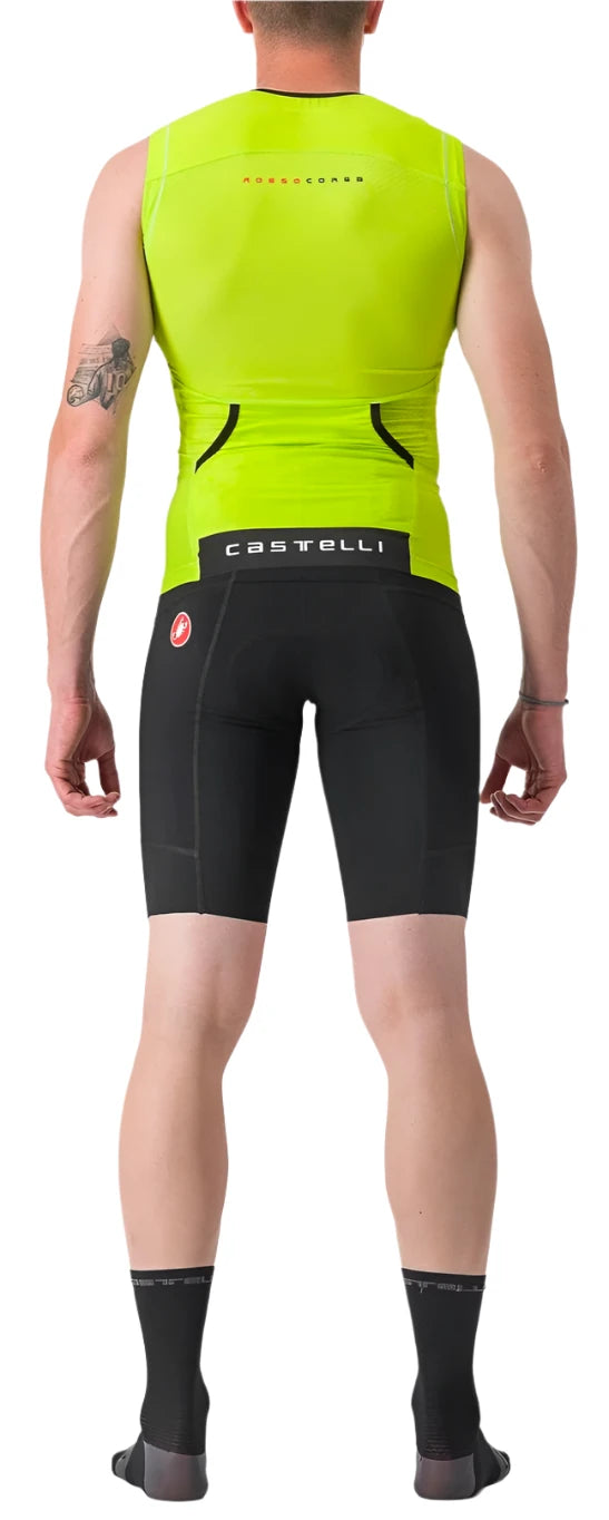CASTELLI RIDE-RUN SHORT BLACK BACK