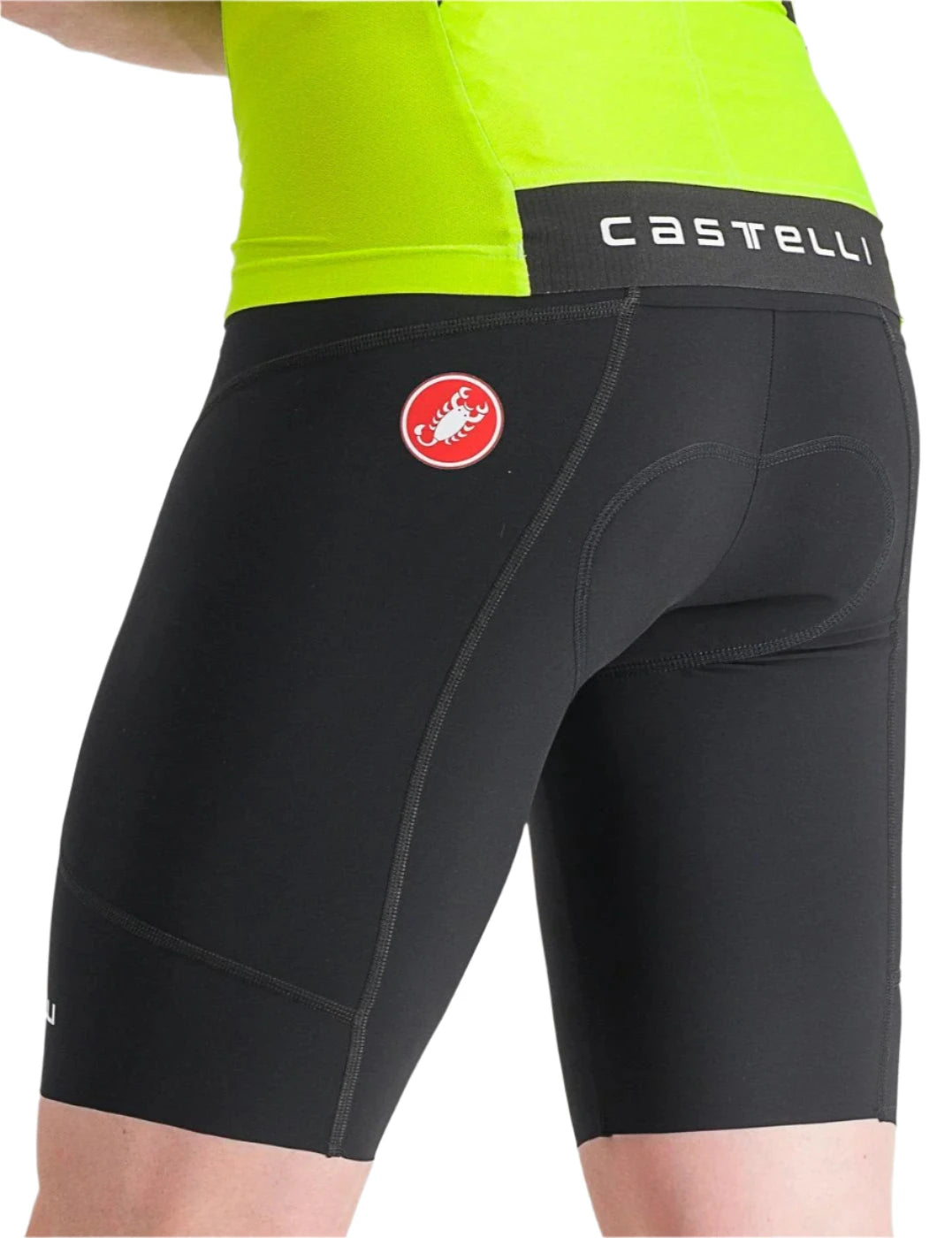 CASTELLI RIDE-RUN SHORT BLACK BACK