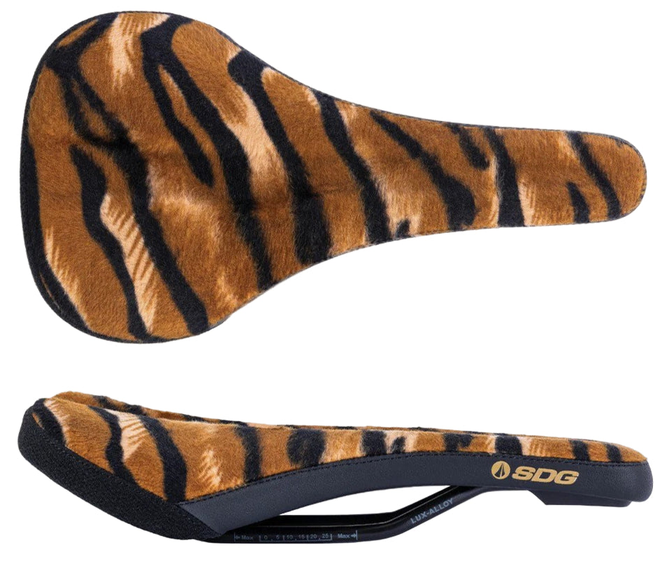 SDG Bel-Air V3 Alloy Performance Saddle Tiger Print