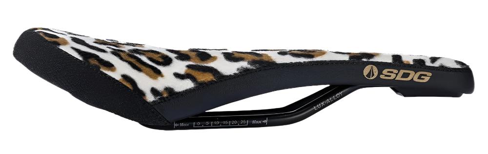 SDG Bel Air V3 Alloy Performance Animal Throwback Saddle Leopard
