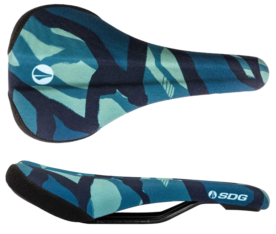 SDG Bel Air V3 Alloy Terra Firma Camo Grey/Black Saddle with Kevlar Sides