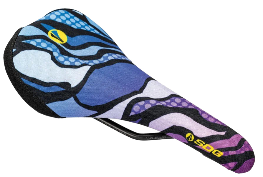 SDG Bel Air V3 Alloy Terra Firma Camo Purple/Black Saddle with Kevlar Sides