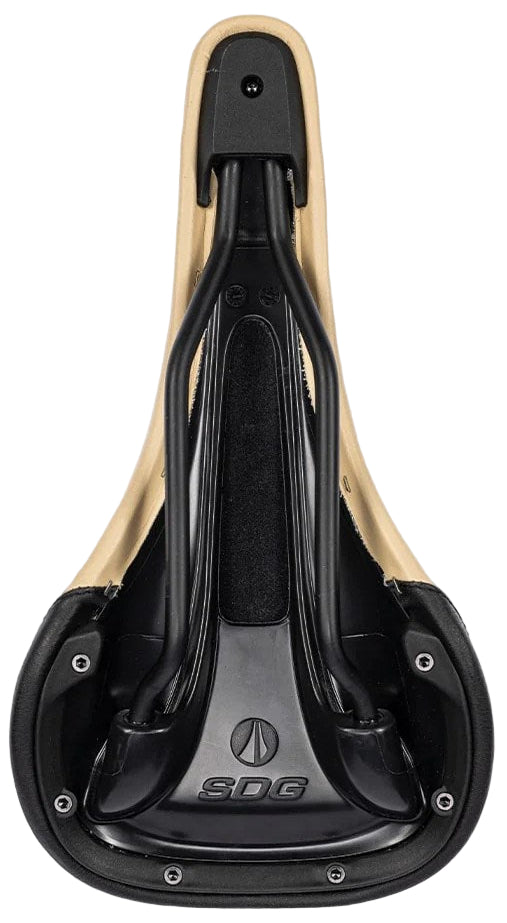 SDG Bel Air V3 Alloy Performance Saddle Sensus Diamond Stitching Cream