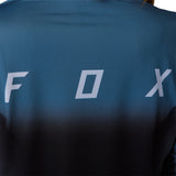 Fox WOMENS FLEXAIR LS JERSEY TS57 - Black Back Print Focused