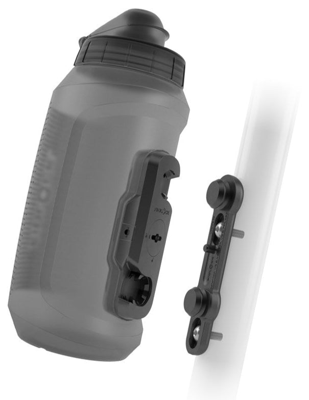 Fidlock Twist 750ml Bottle Bike Base Set Transparent Black