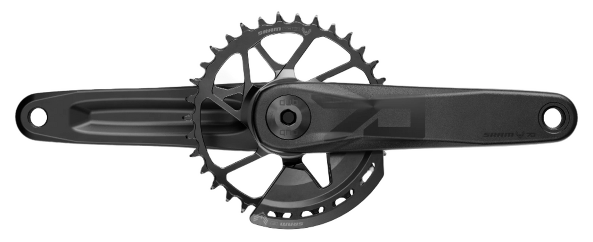 SRAM Crankset Eagle 70 CL55 DUB MTB Wide Black 2-guards 32t Steel T-Type