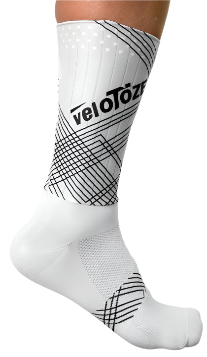VeloToze Aero Socks - White