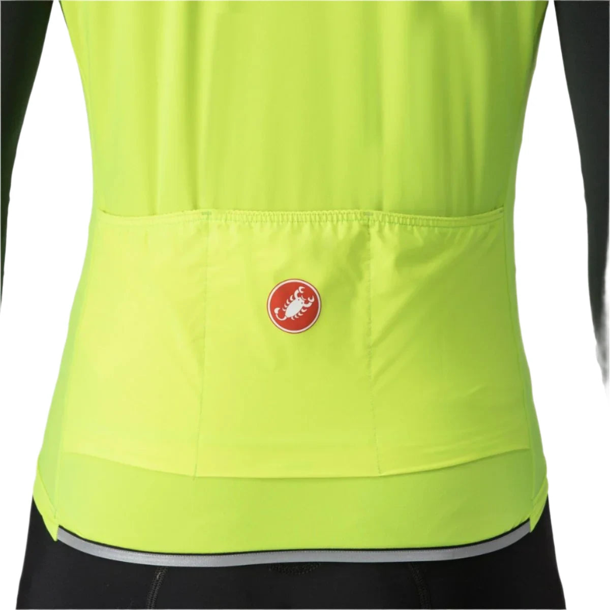 CASTELLI PERFETTO RoS VEST ELECTRIC LIME BACK