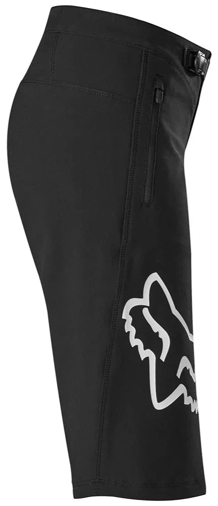 Fox WOMENS DEFEND SHORT - Black SIDE