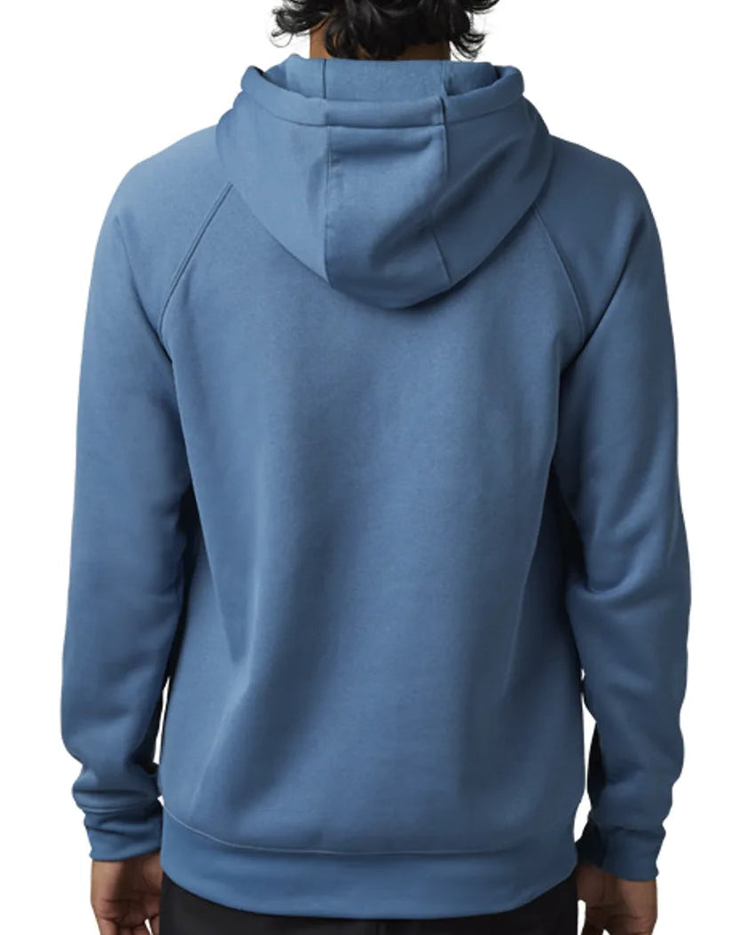 Fox SHIELD PULLOVER FLEECE DrkSla BACK FACING MODEL