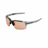 100 Percent Speedcoupe Sunglasses Soft Grey/HiPER Coral Lens
