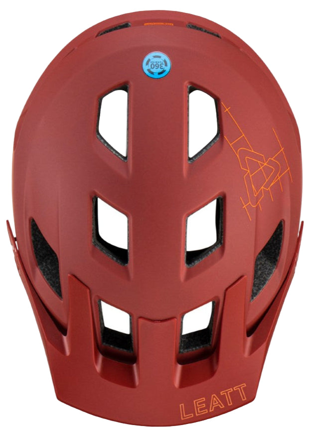 Leatt MTB AllMtn 1.0 Helmet Lava