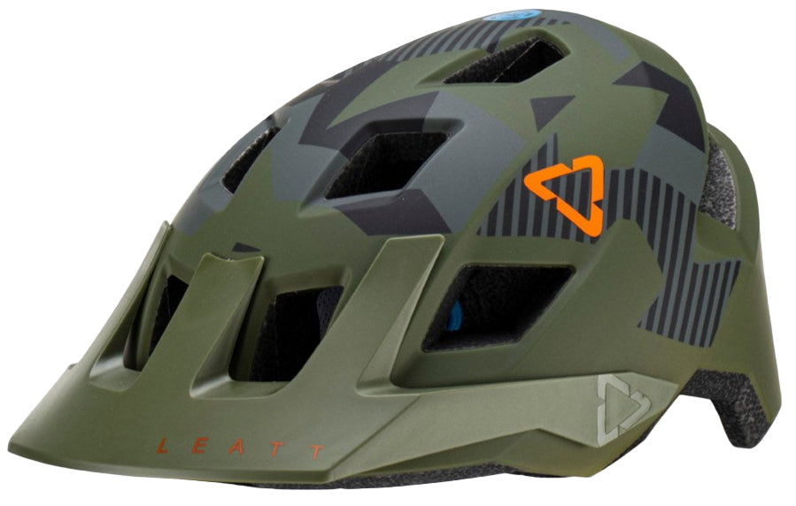 Leatt MTB AllMtn 1.0 V23 Junior Helmet Camo X-Small 50-54cm