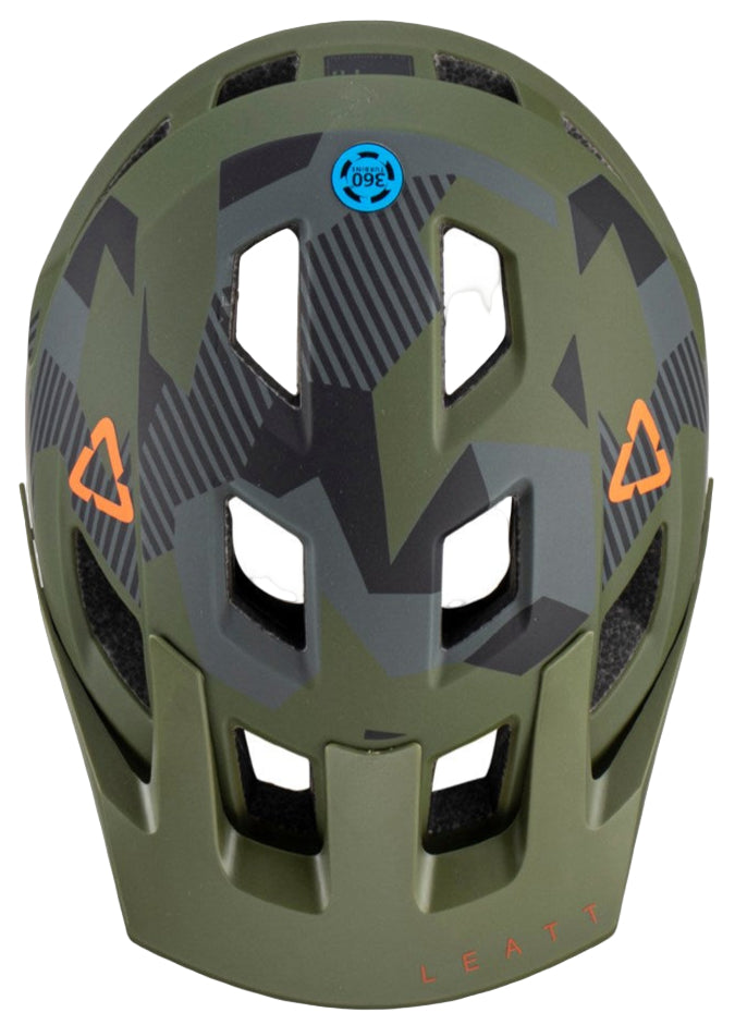 Leatt MTB AllMtn 1.0 V23 Junior Helmet Camo X-Small 50-54cm