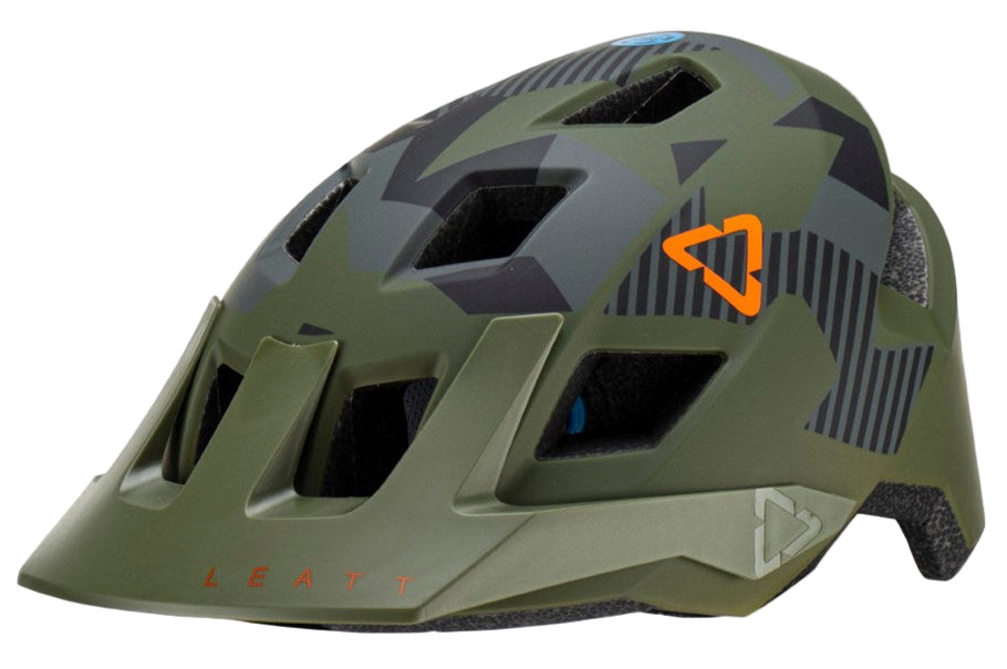Leatt AllMtn 1.0 Junior MTB Helmet Camo X-Small 50-54cm V23