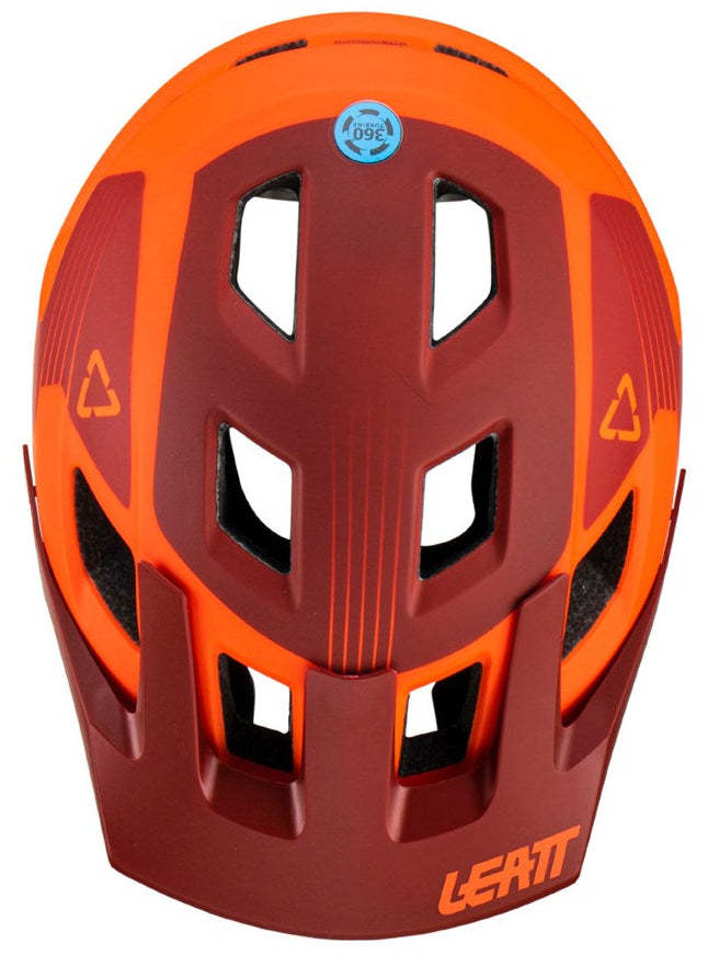 Leatt AllMtn 1.0 Junior MTB Helmet Flame X-Small 50-54cm