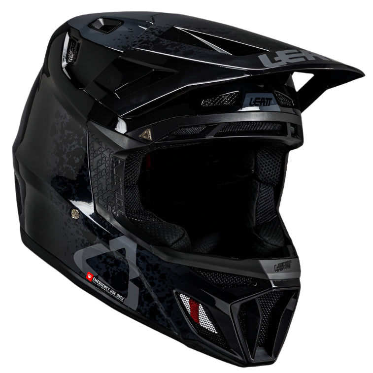 Leatt MTB Gravity 8.0 V25 Black Helmet