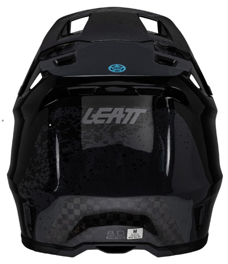 Leatt MTB Gravity 8.0 V25 Black Helmet