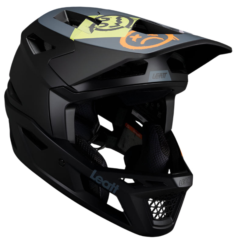 Leatt MTB Gravity 4.0 V25 Black Helmet