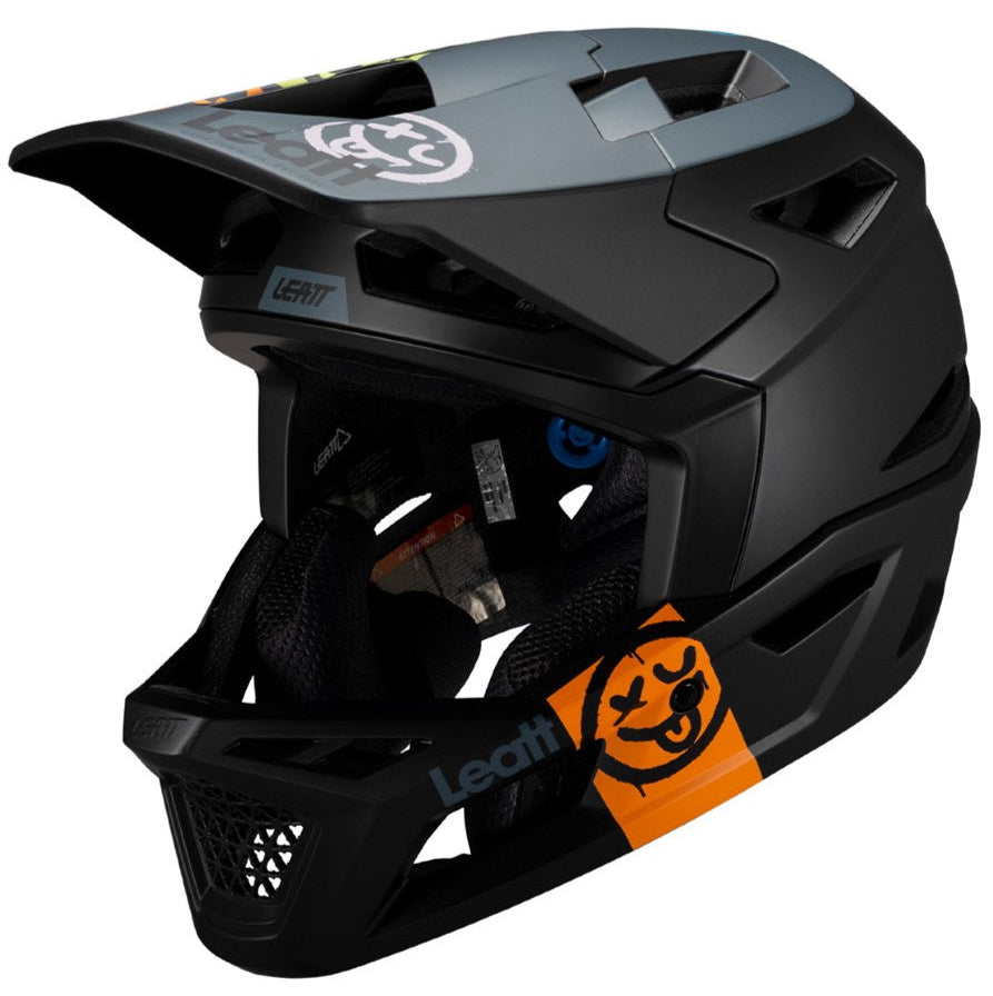 Leatt MTB Gravity 4.0 V25 Black Helmet