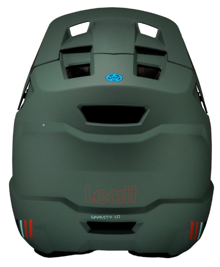Leatt MTB Gravity 1.0 V25 Helmet Teal