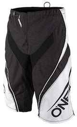 ONeal Element FR Black/White Shorts SIDE FRONT 