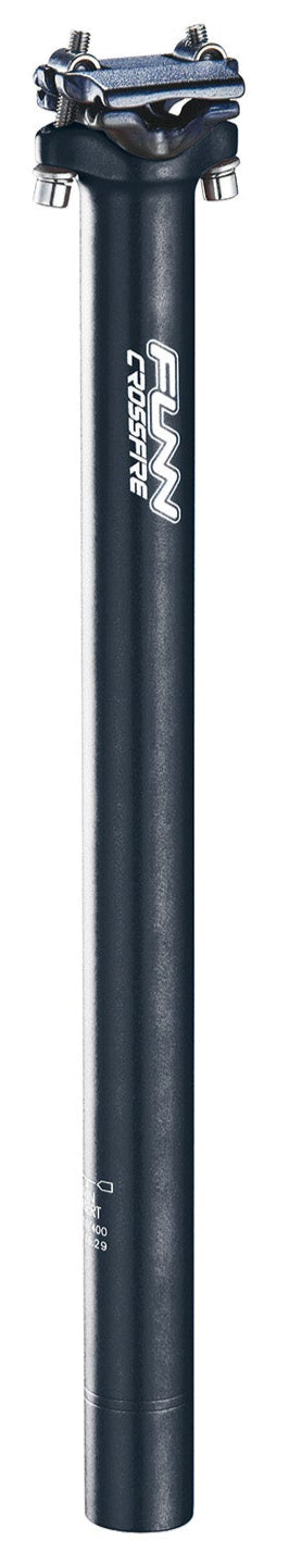 Funn Crossfire 400mm Seat Post - Black