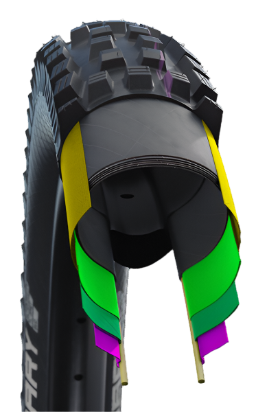 Schwalbe Magic Mary 27.5 x 2.40" Super Downhill Addix Ultra Soft Evolution Line TL Easy Tyre