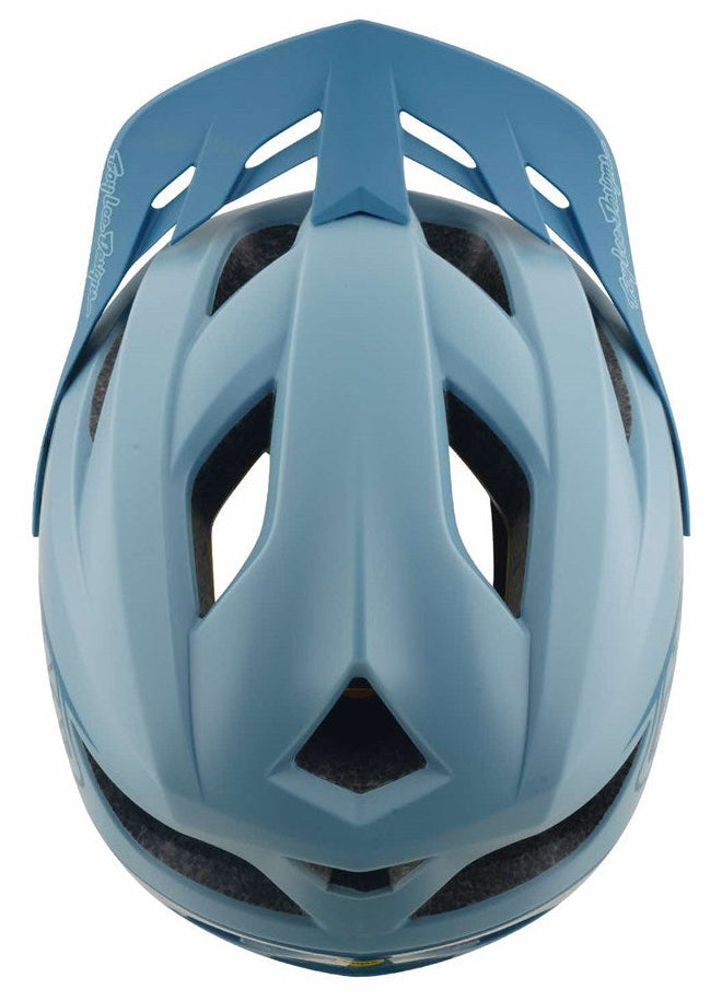Troy Lee Designs Flowline MIPS Helmet Point Dawn Blue/Sapphire