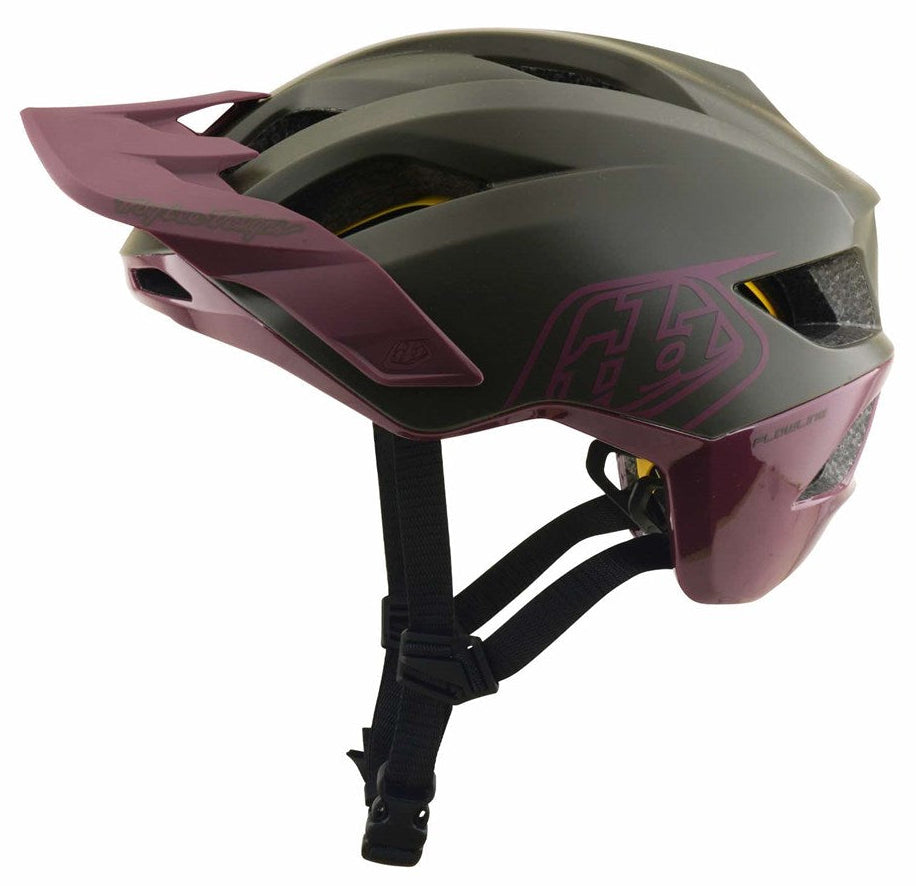 Troy Lee Designs Flowline MIPS Helmet Point Caper/Prune