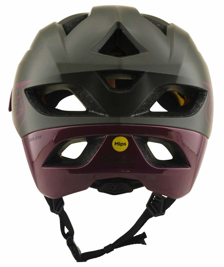 Troy Lee Designs Flowline MIPS Helmet Point Caper/Prune