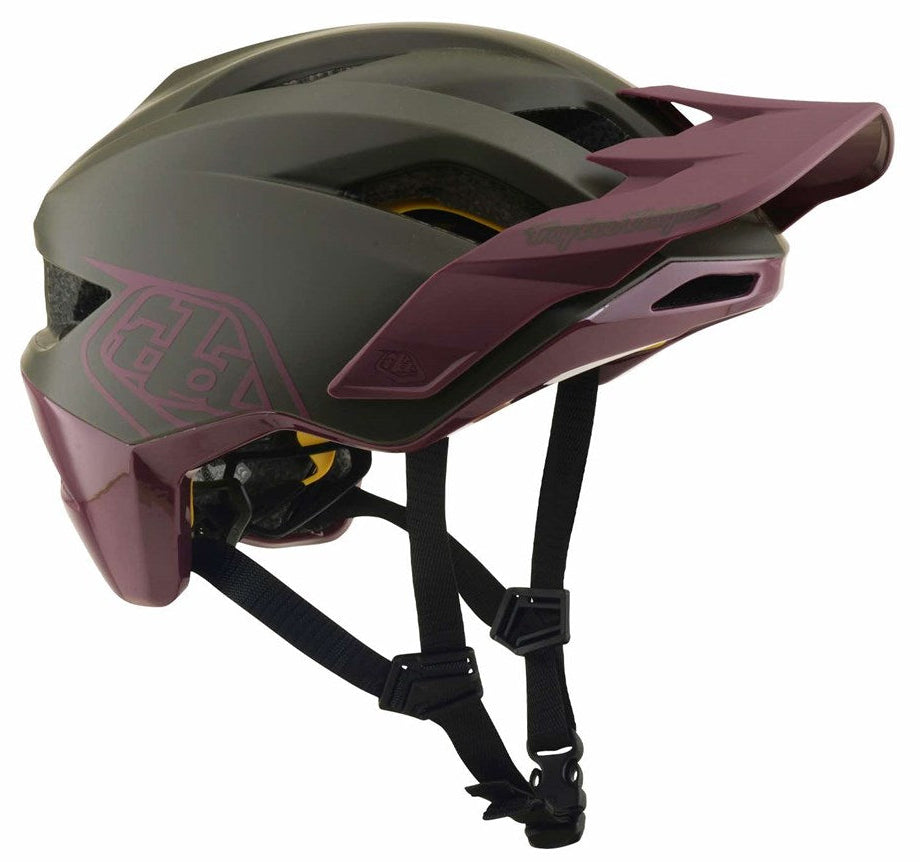 Troy Lee Designs Flowline MIPS Helmet Point Caper/Prune