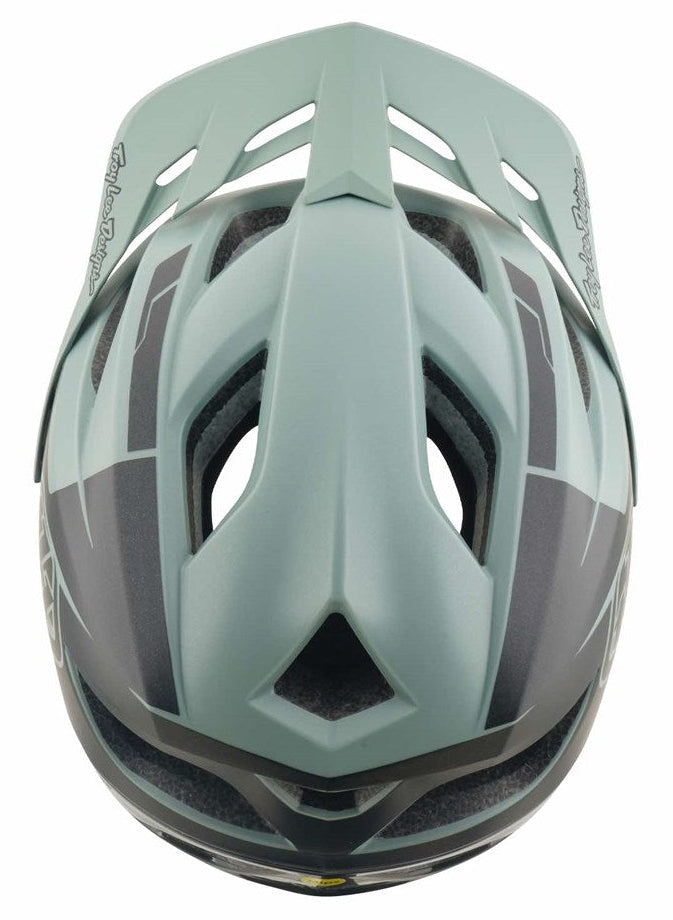 Troy Lee Designs Flowline SE MIPS Helmet Hydro Sage/Charcoal