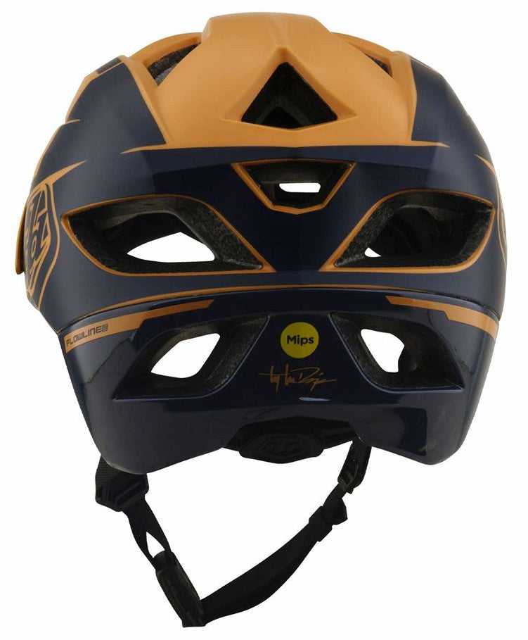 Troy Lee Designs Flowline SE MIPS Helmet Hydro Mustard/Black Iri