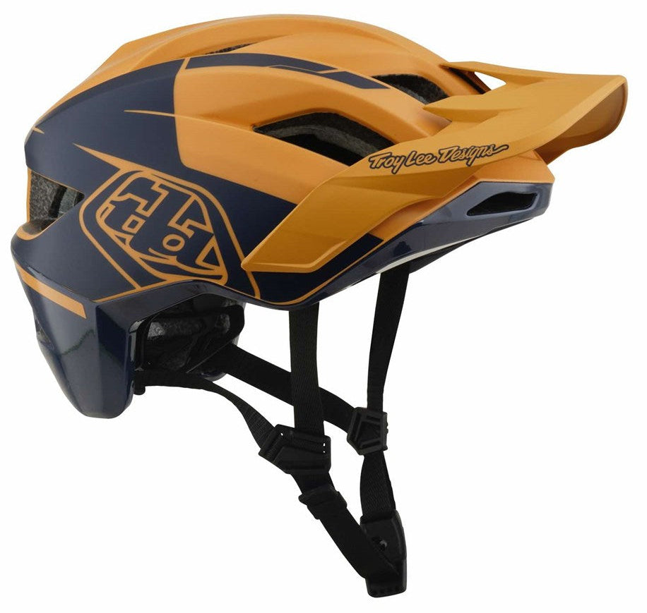 Troy Lee Designs Flowline SE MIPS Helmet Hydro Mustard/Black Iri