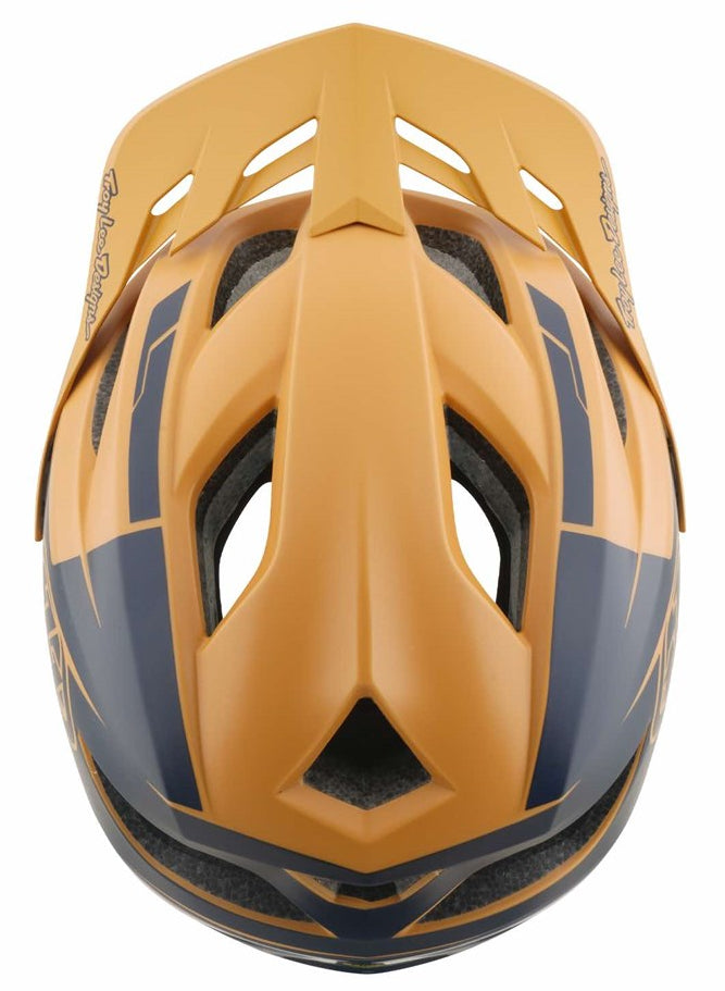 Troy Lee Designs Flowline SE MIPS Helmet Hydro Mustard/Black Iri