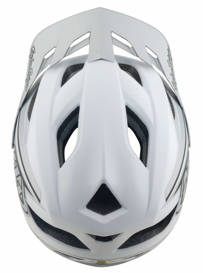 Troy Lee Designs Flowline Se MTB Helmet Mips Phantom White