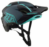 Troy Lee Designs Flowline SE MIPS Helmet Badge Carbon/Real Teal
