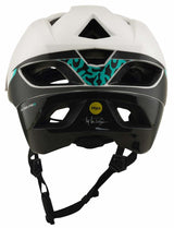Troy Lee Designs Flowline SE MIPS Helmet Stacks Pumice/Real Teal