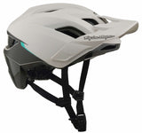 Troy Lee Designs Flowline SE MIPS Helmet Stacks Pumice/Real Teal