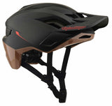 Troy Lee Designs Flowline SE MIPS Helmet Stacks Charcoal/Sienna 